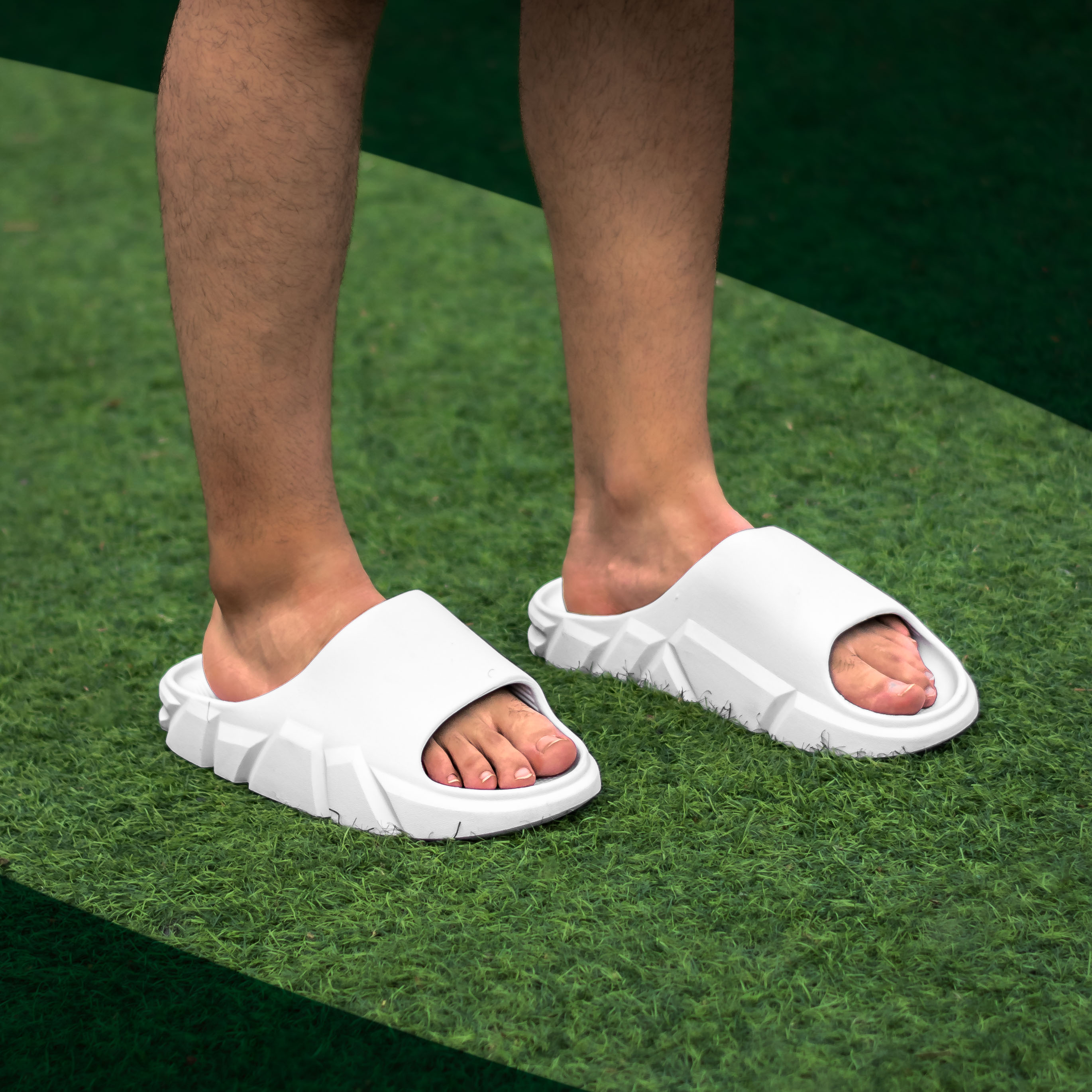 Vista 11 de Pantuflas Balenciaga Caballero - COLOR: BEIGE, TALLA: 41